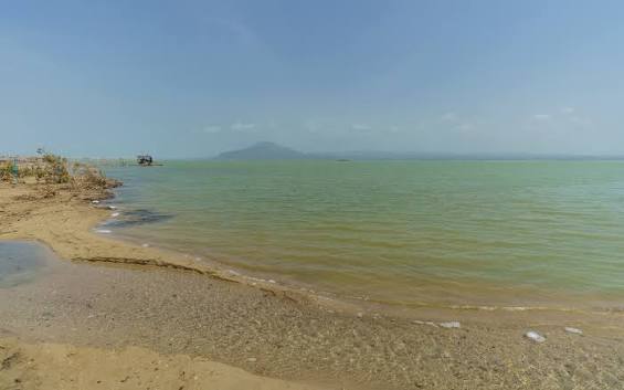 Shoreline of Lake Afrera
